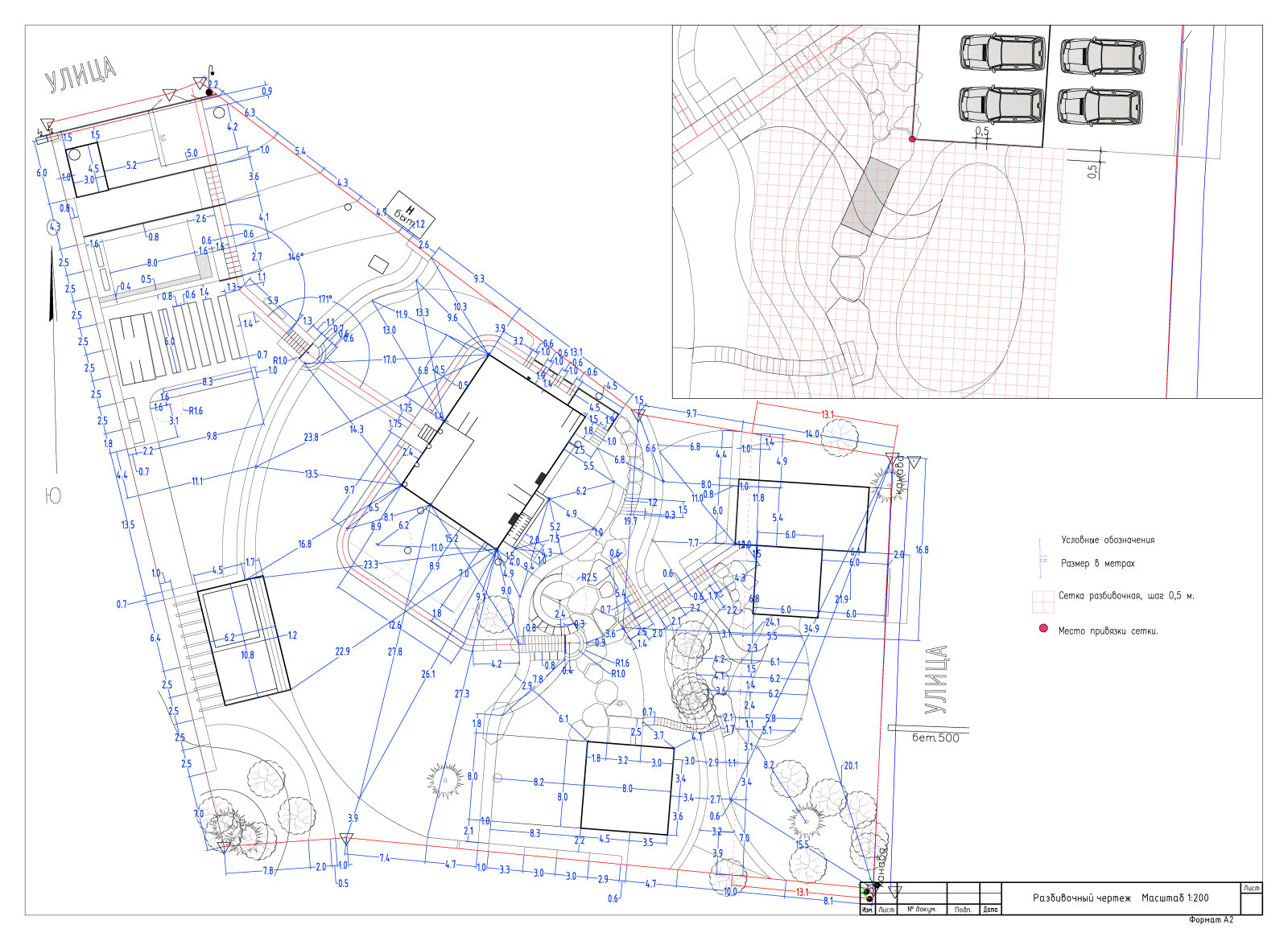 Проект благоустройства участка с перепадом высот