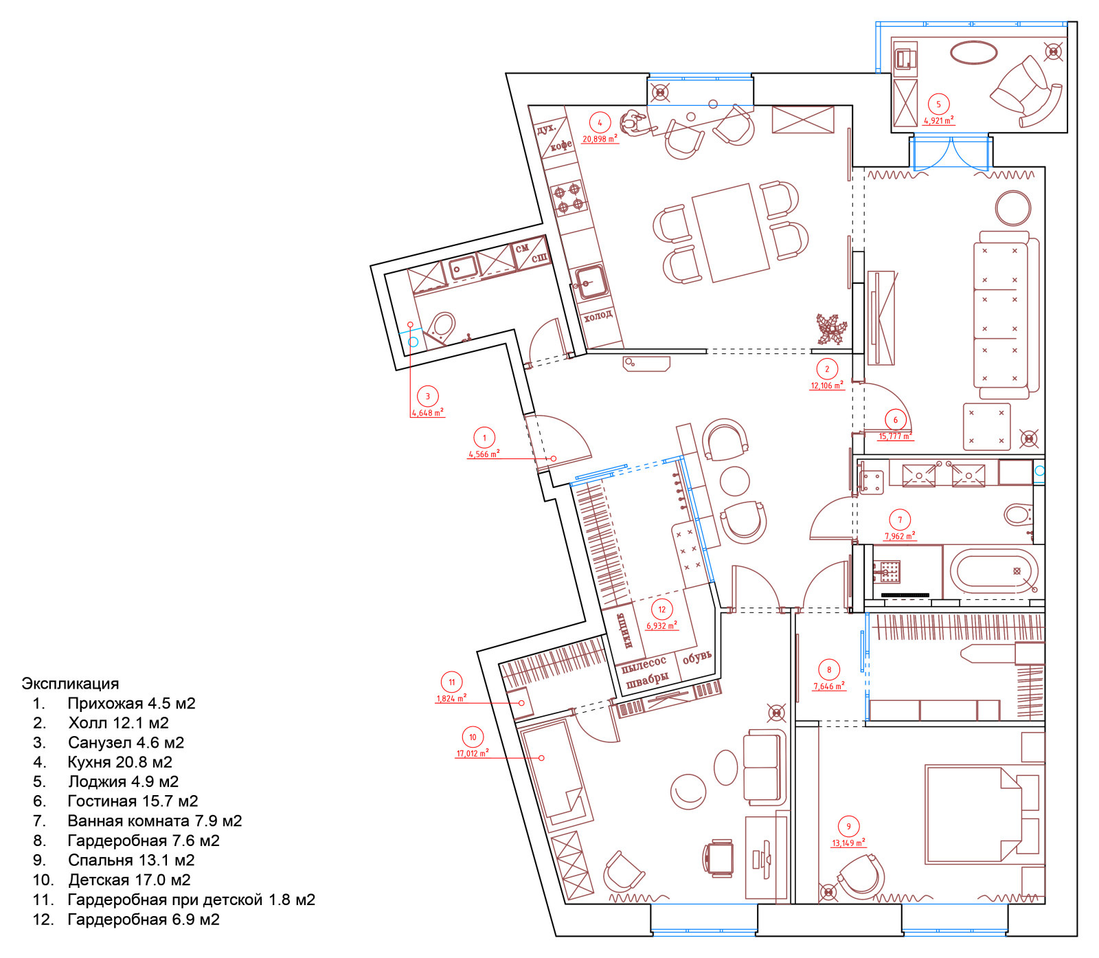 Квартира в ЖК Остров