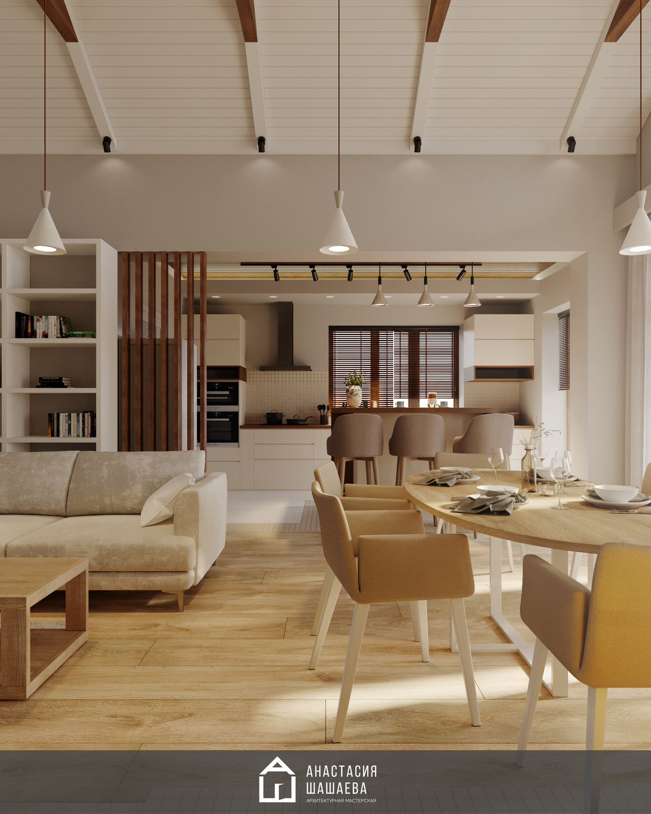 Дизайн интерьера жилого дома в стиле Минимализм