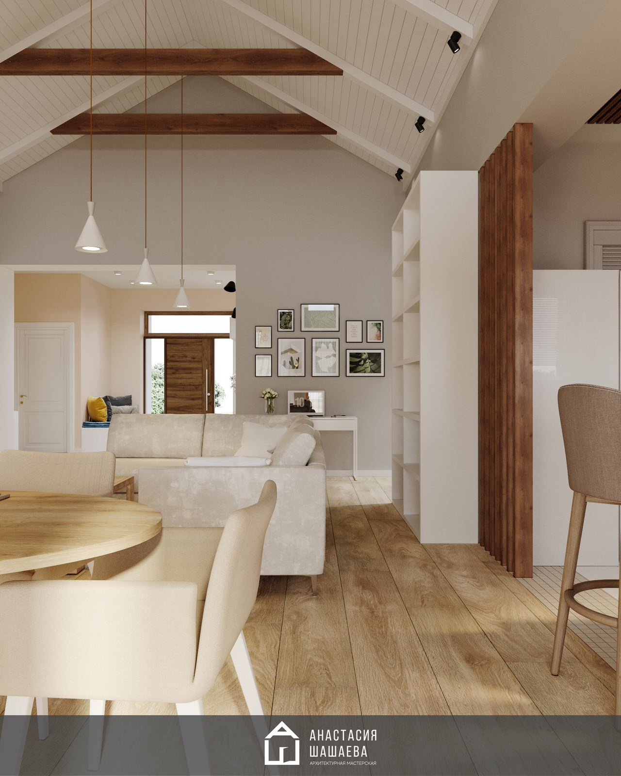 Дизайн интерьера жилого дома в стиле Минимализм