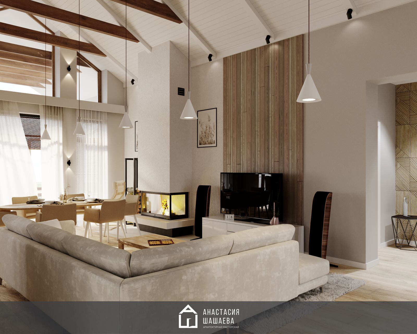 Дизайн интерьера жилого дома в стиле Минимализм