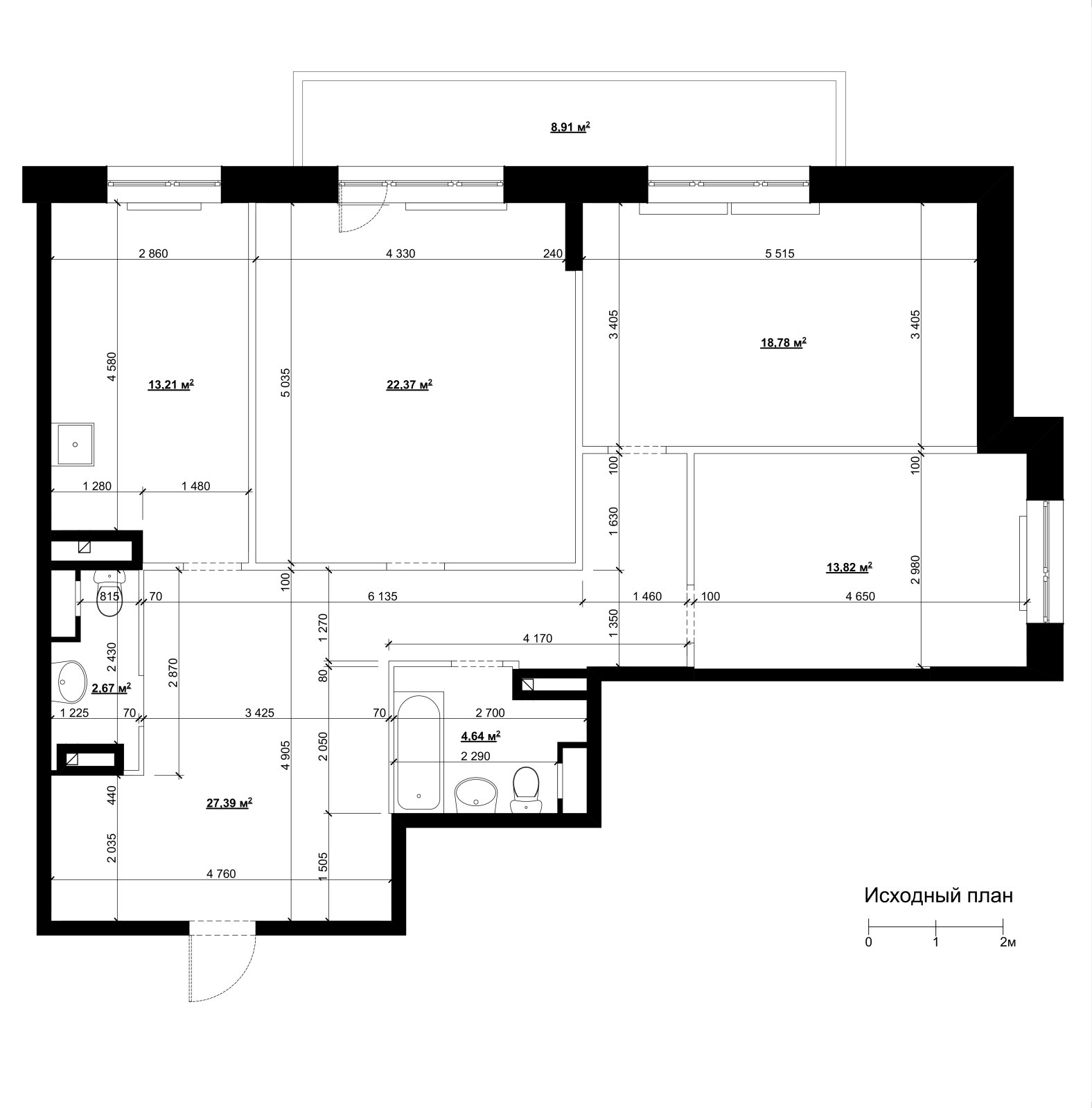 Квартира #10_варианты планировки @_red.plan