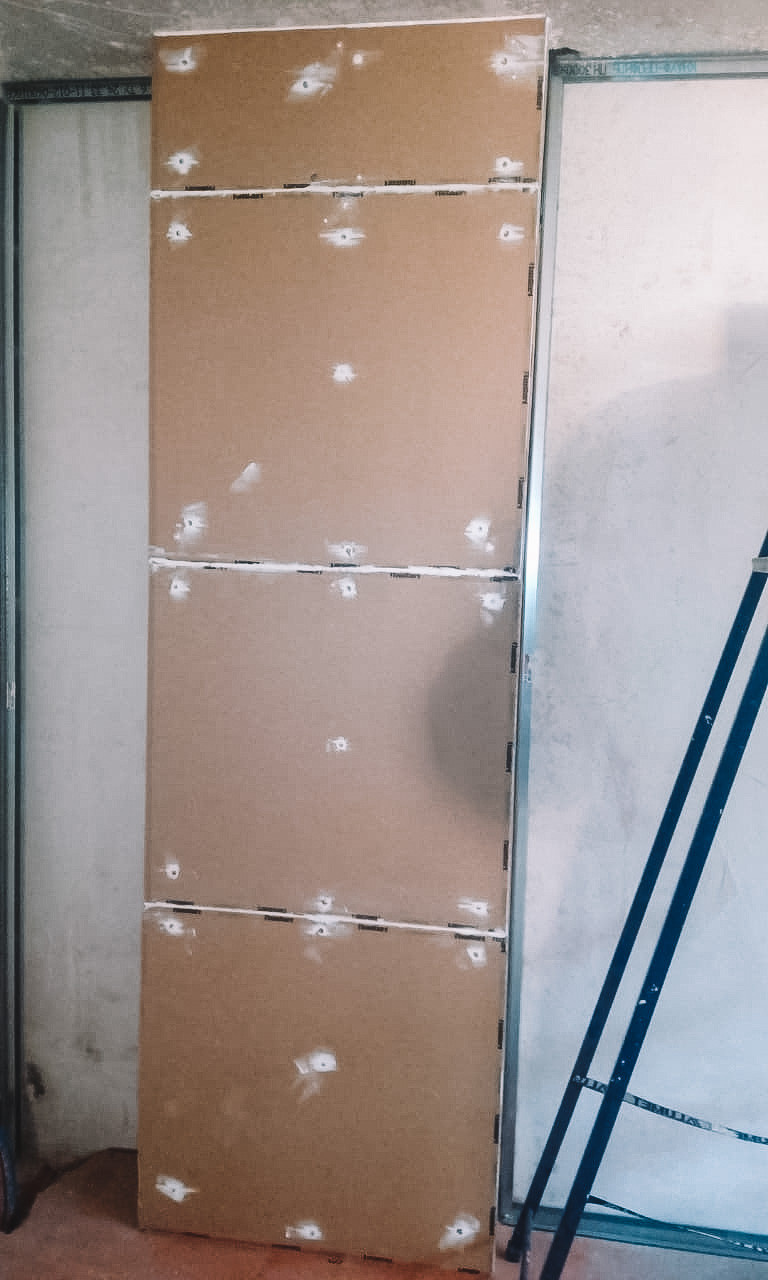 Звукоизоляция стены в Таунхаусе 15 м2