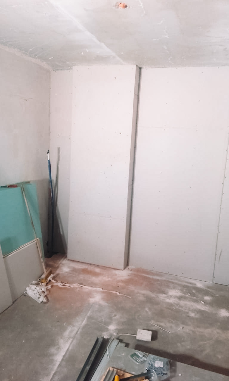 Звукоизоляция стены в Таунхаусе 15 м2