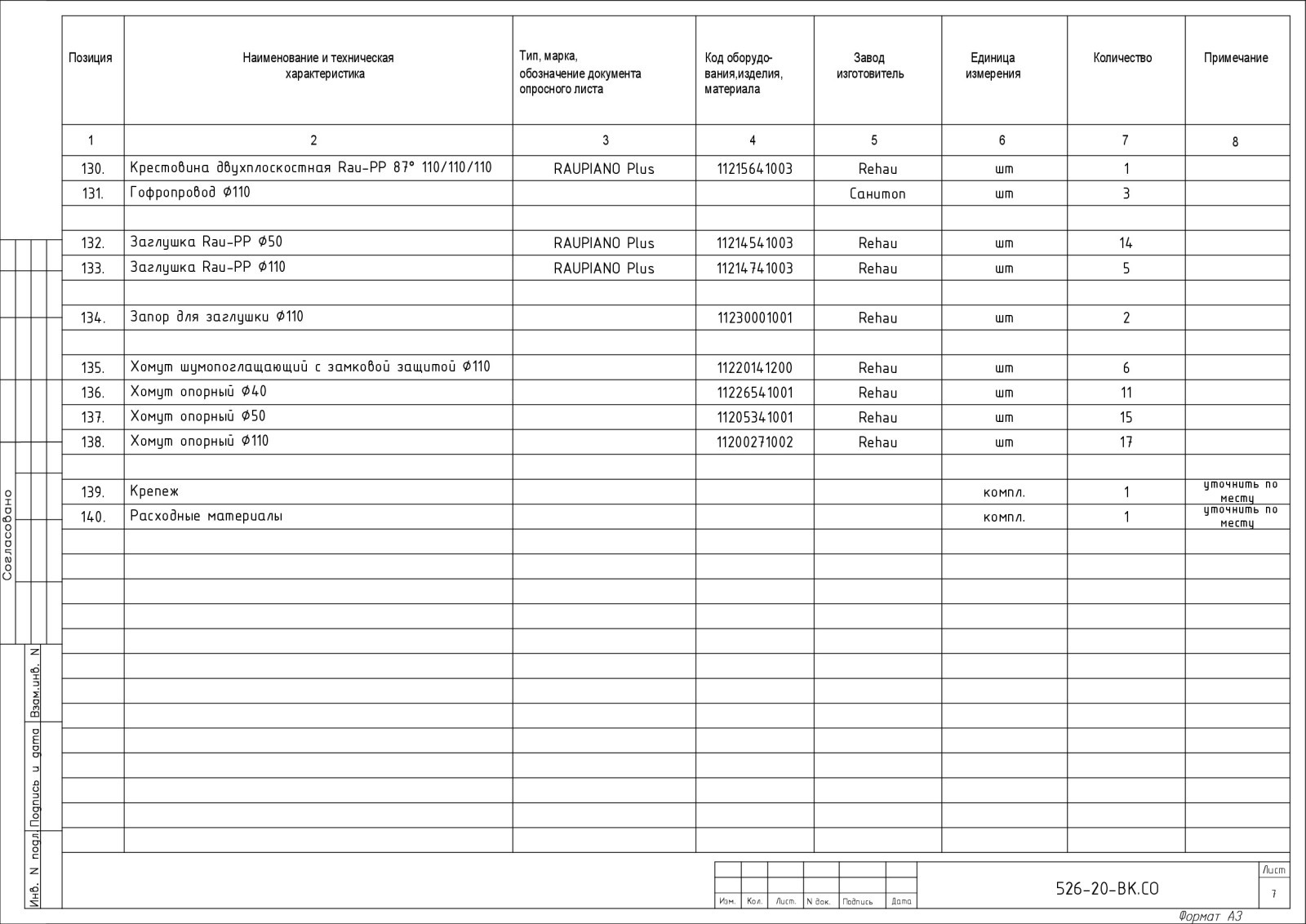 Обложка проекта: Проект водоснабжения и канализации дома 446 кв.м.