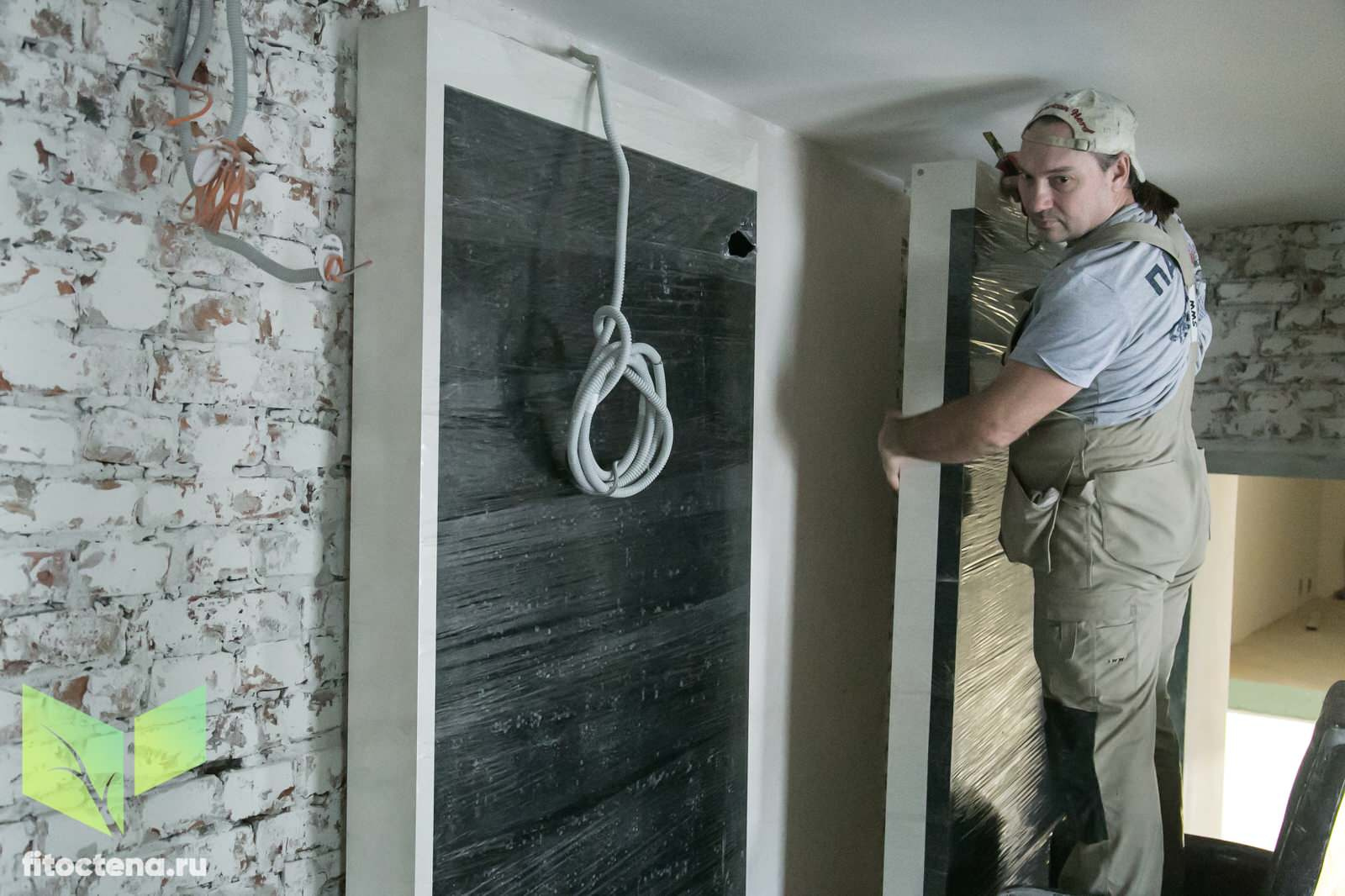 Процесс установки мобиля для автополива