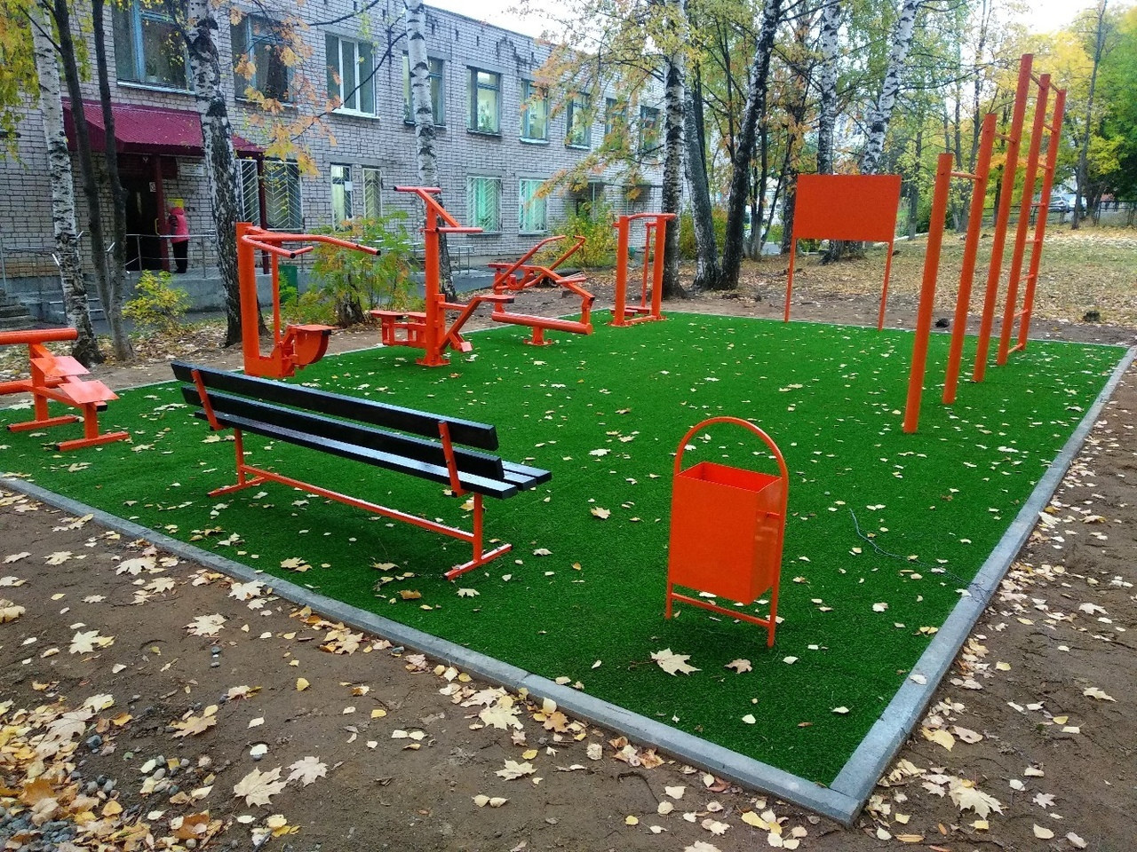 Устройство спортивной площадки