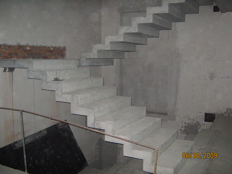 Монолитные лестницы