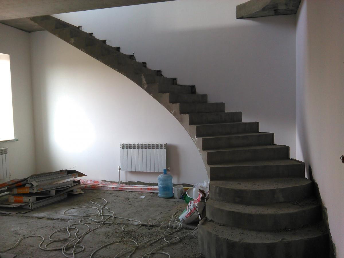 Монолитные лестницы