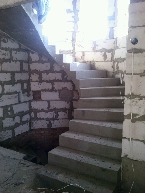 Монолитные лестницы