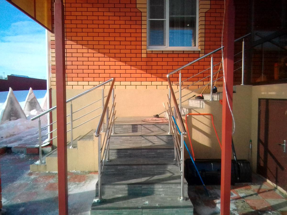 Отделка монолитных лестниц