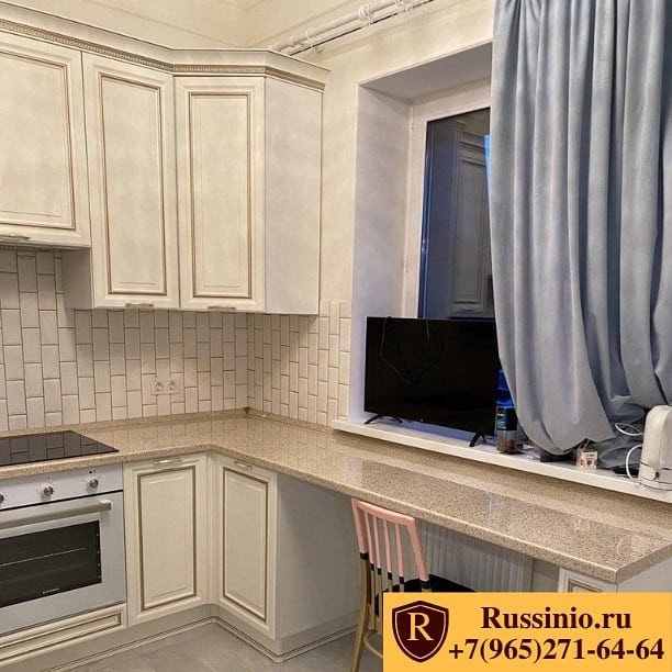 Итальянская модель кухни по индивидуальному проекту. Модель Тиффани