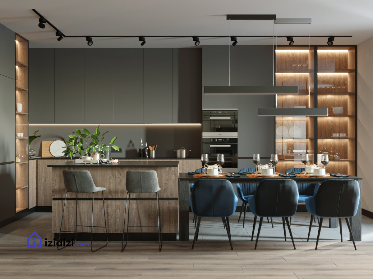 Квартира студия в современном стиле