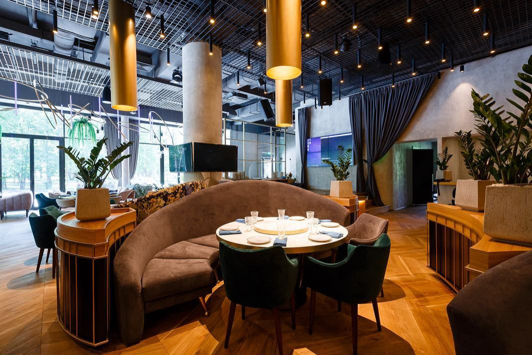 Наши работы: Ресторан "Лето"