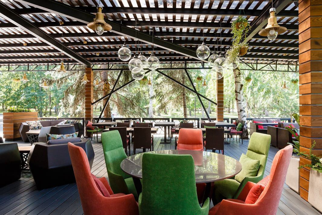 Наши работы: Ресторан "Лето"