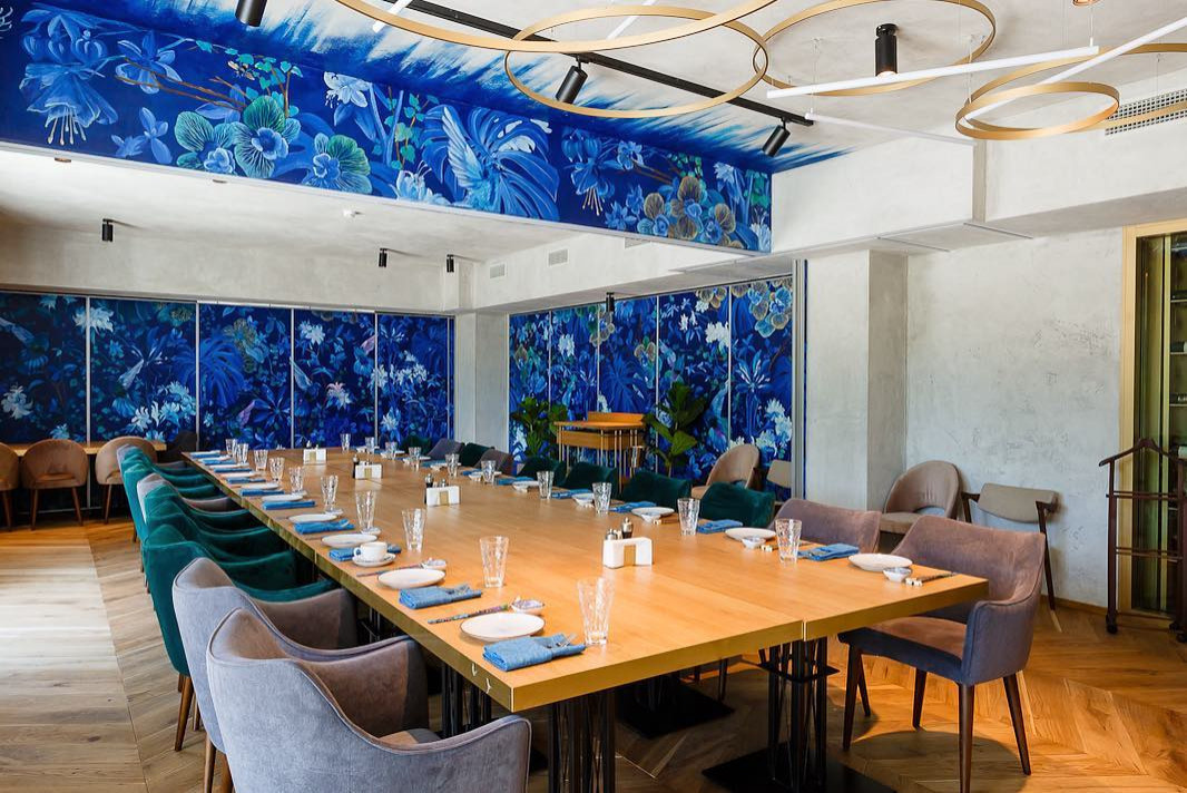 Наши работы: Ресторан "Лето"