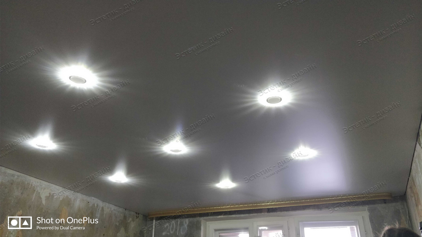 Натяжной потолок для спальни