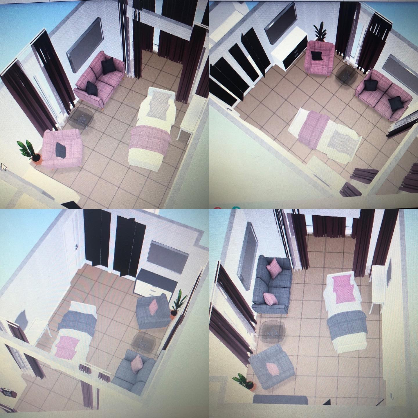 3D наброски (варианты по цвету)