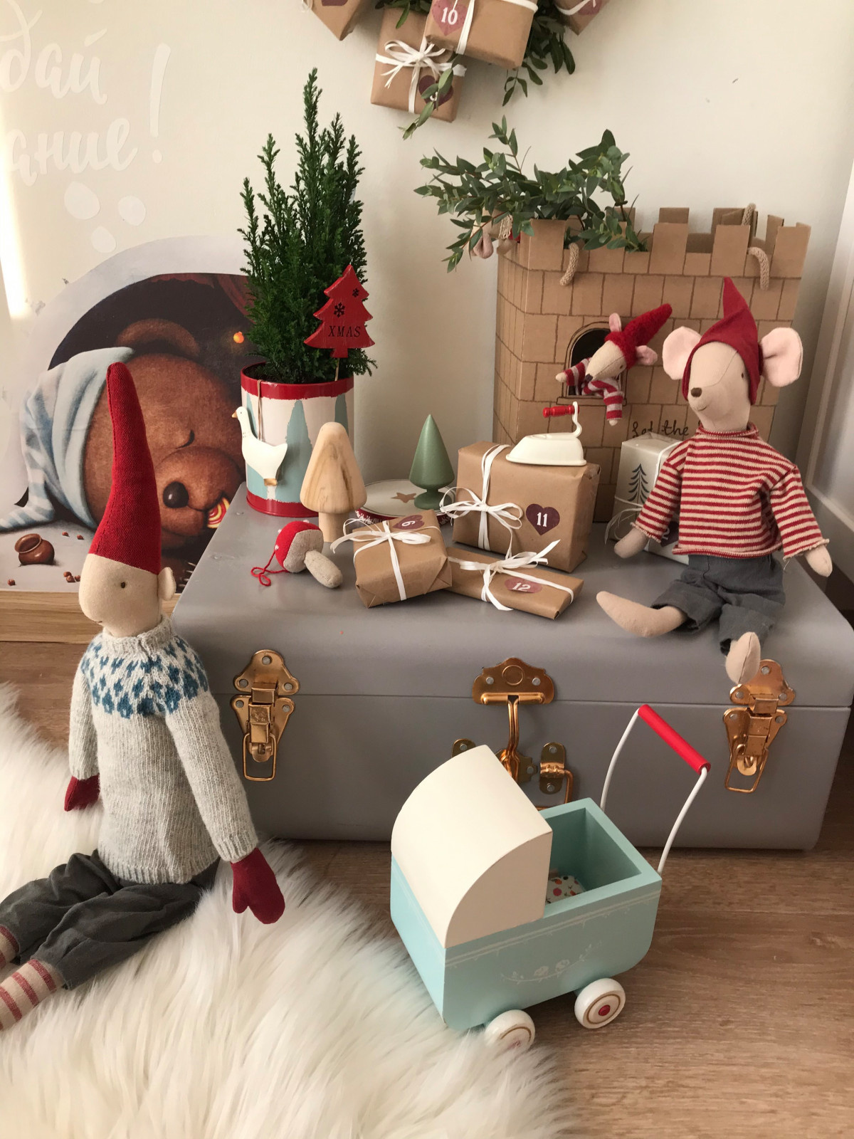 Оформление детской комнаты