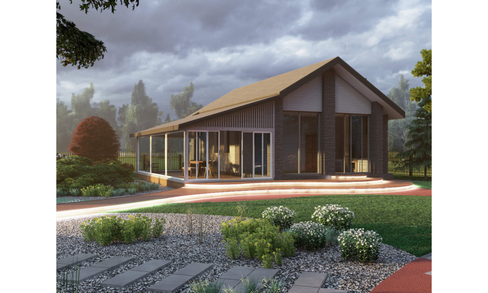 Подсветка настила