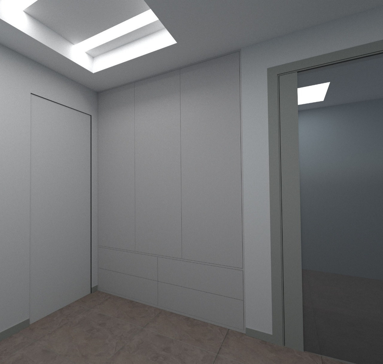 Прихожая визуализация-реальность