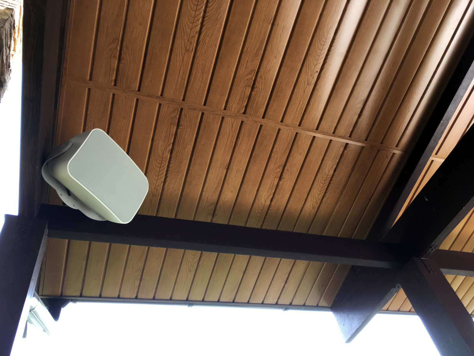 Акустика на террасе