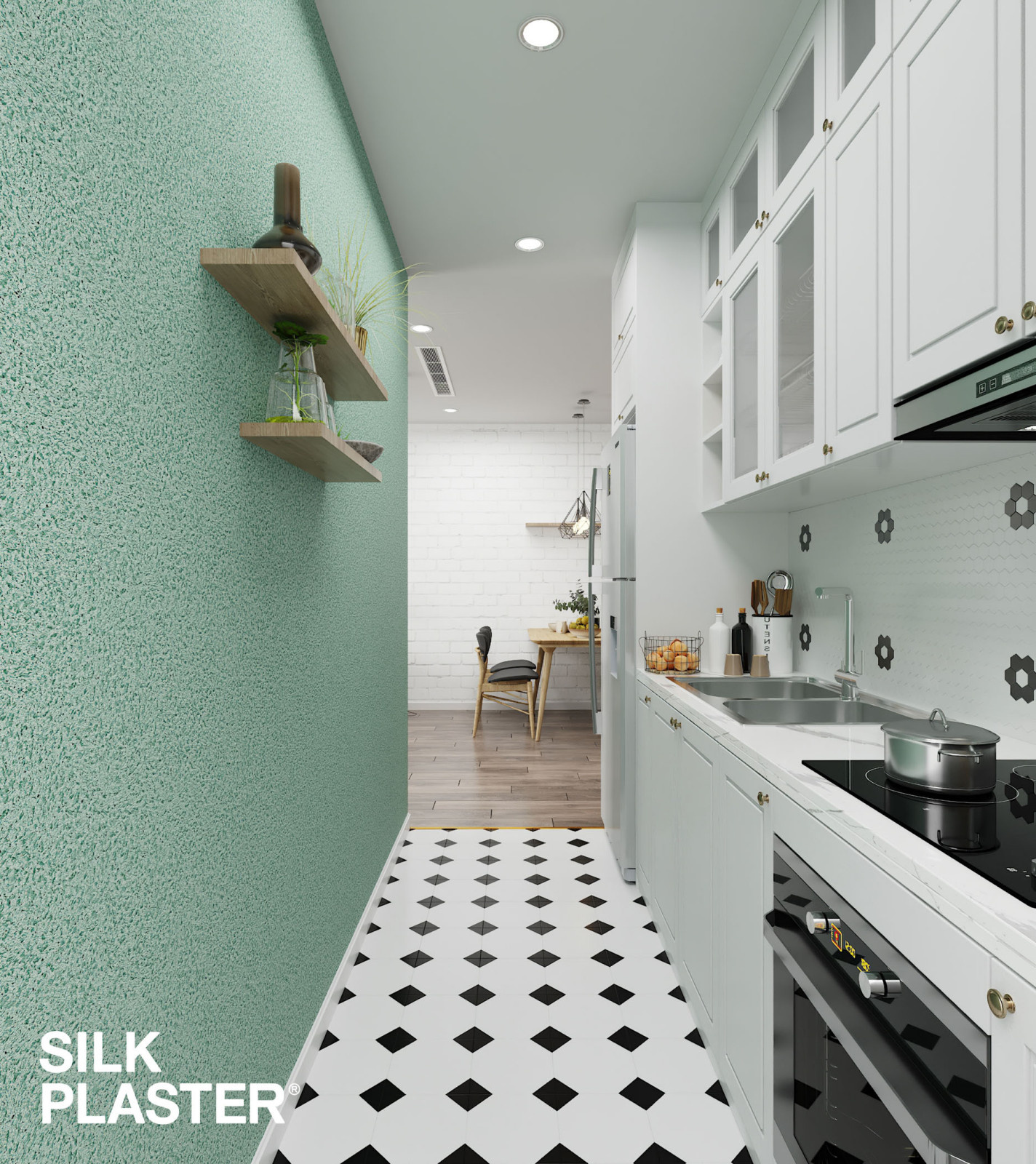 Жидкие обои (шелковая штукатурка) SILK PLASTER - Коллекция Сауф