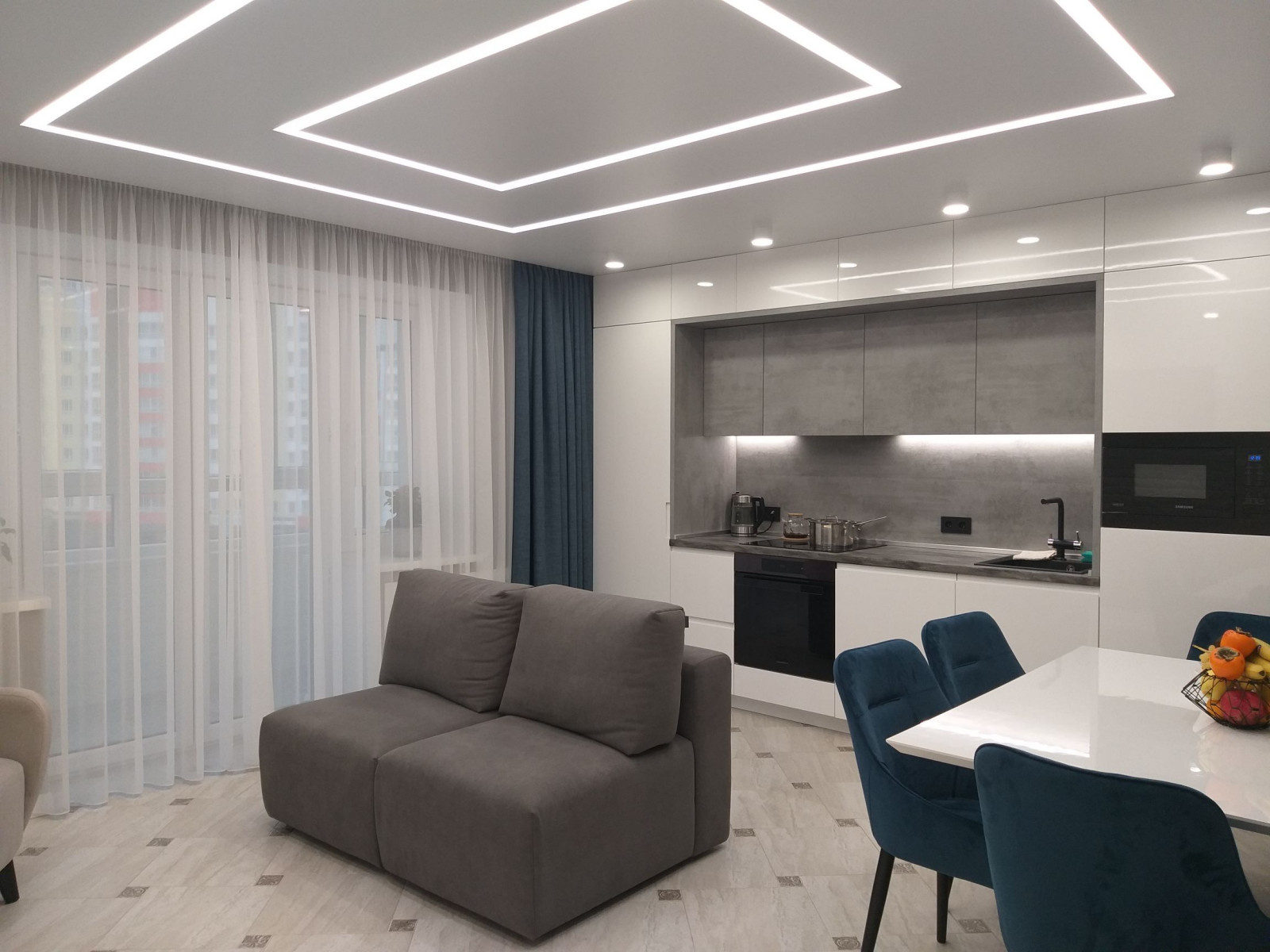 Ремонт трехкомнатной квартиры под ключ (Мостовицкая, 11)