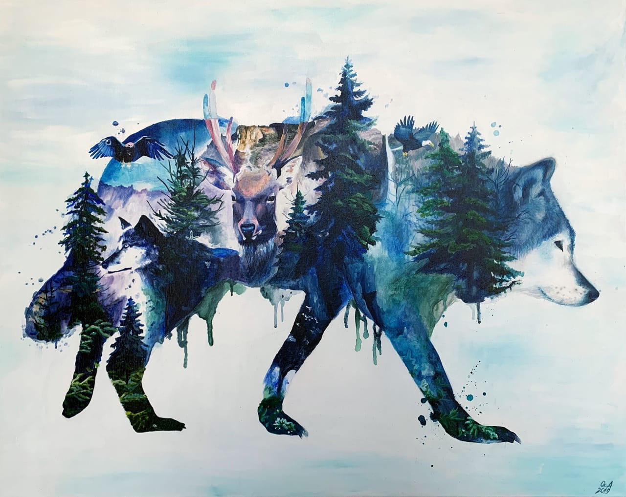 Роспись стен