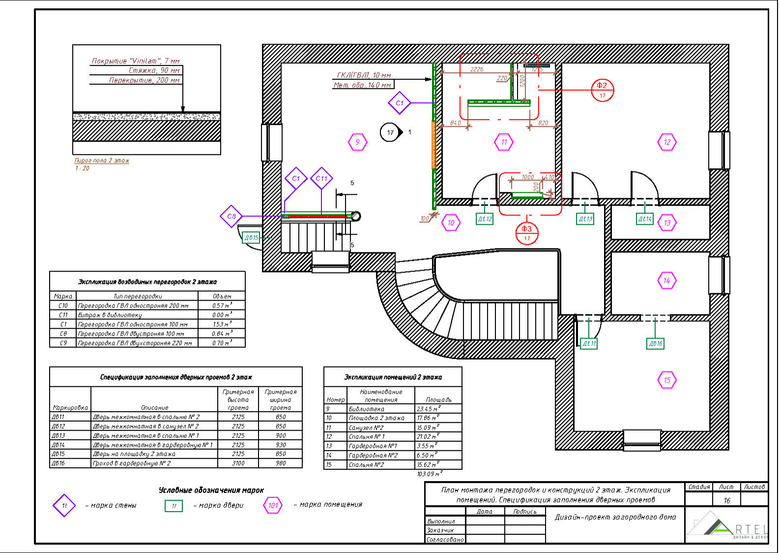 Дизайн-проект Загородного дома в г. Владивосток
