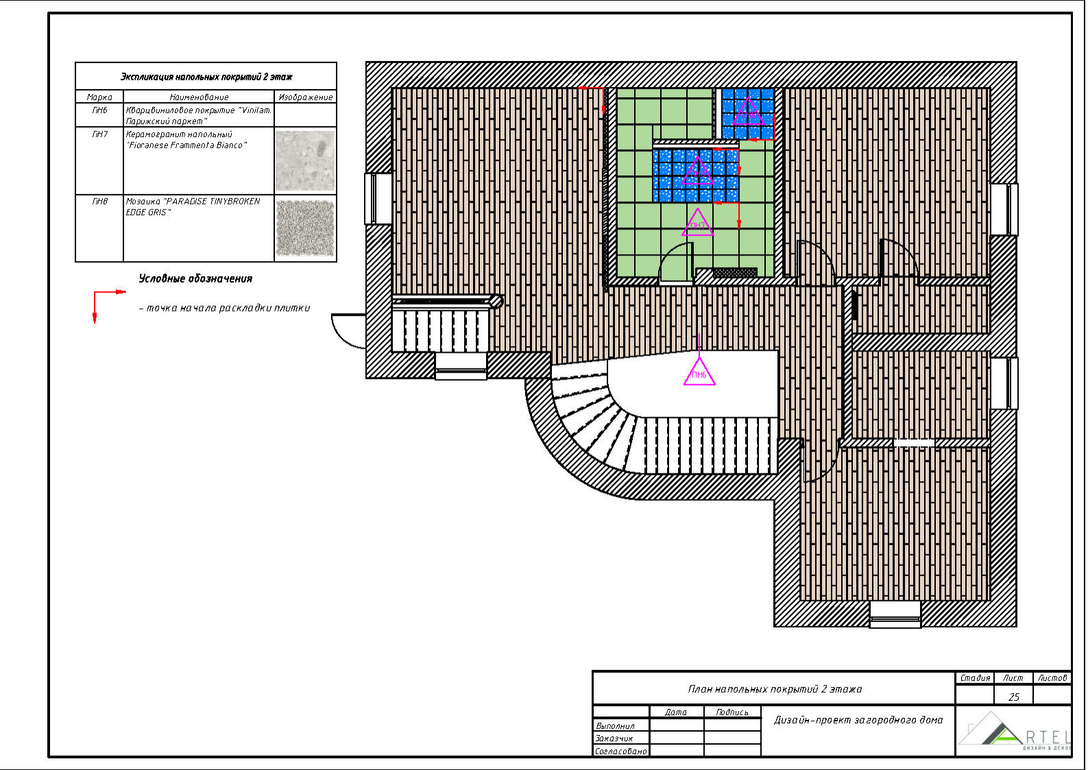 Дизайн-проект Загородного дома в г. Владивосток