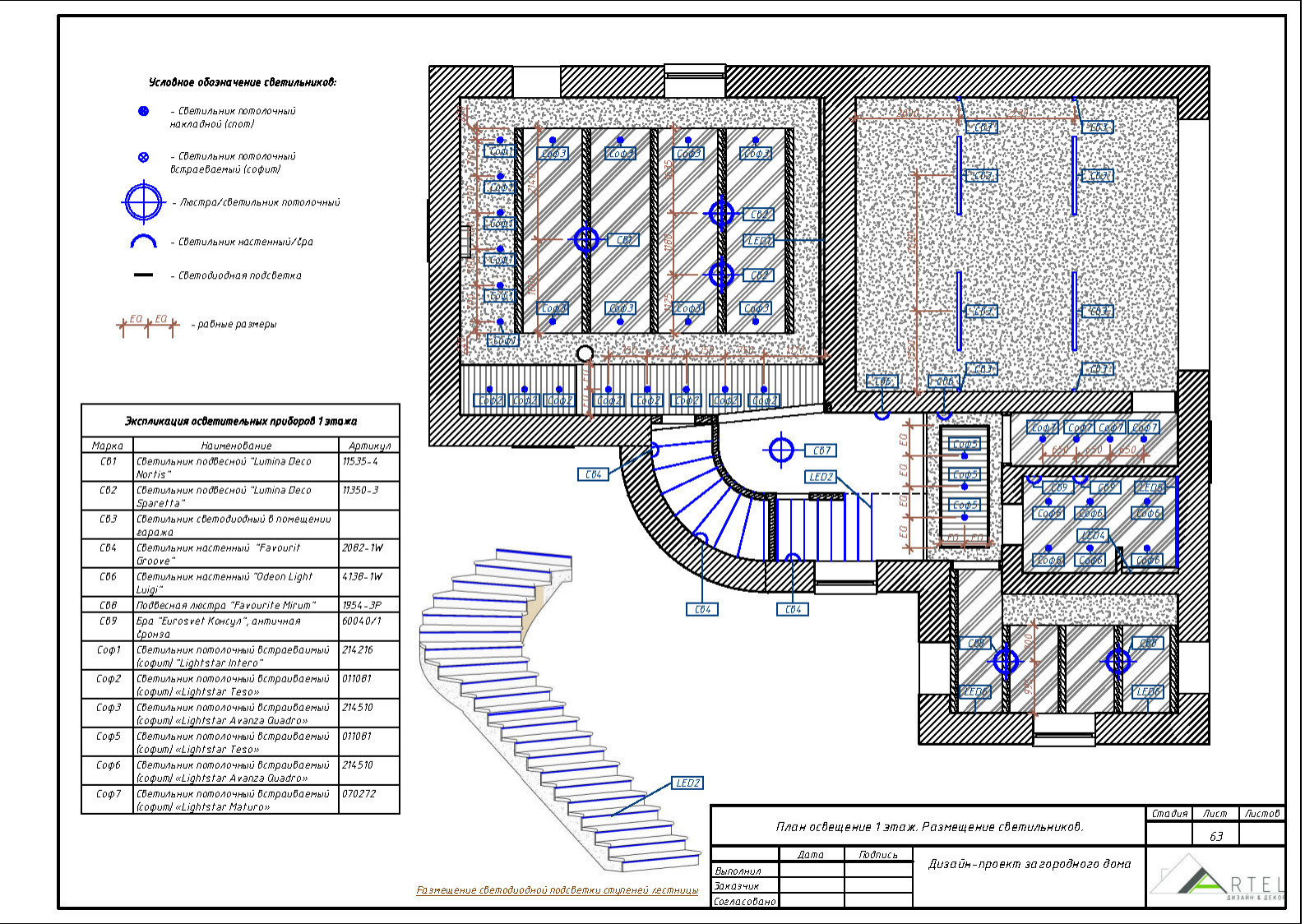 Дизайн-проект Загородного дома в г. Владивосток
