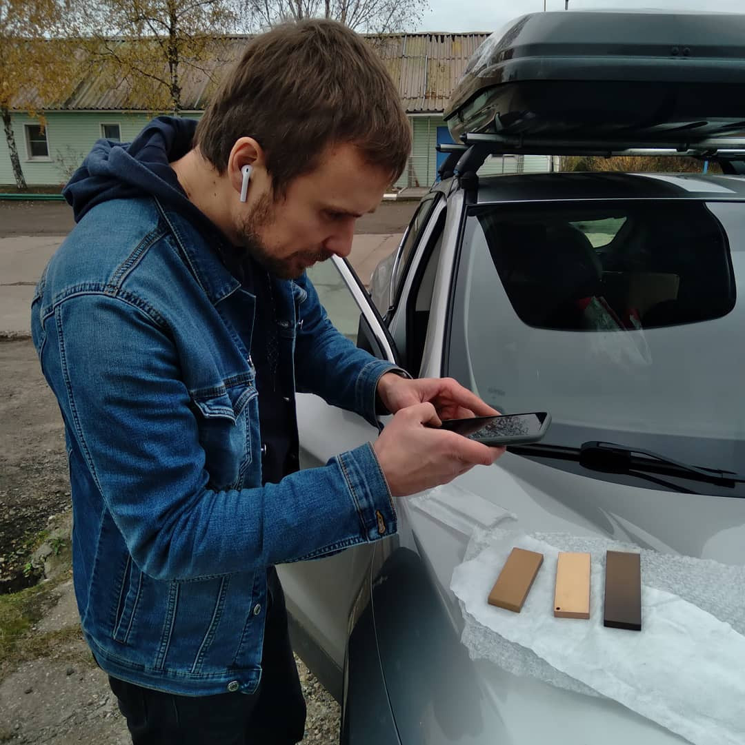 Образцы покрытий PVD Bronze и Lasur Bronze