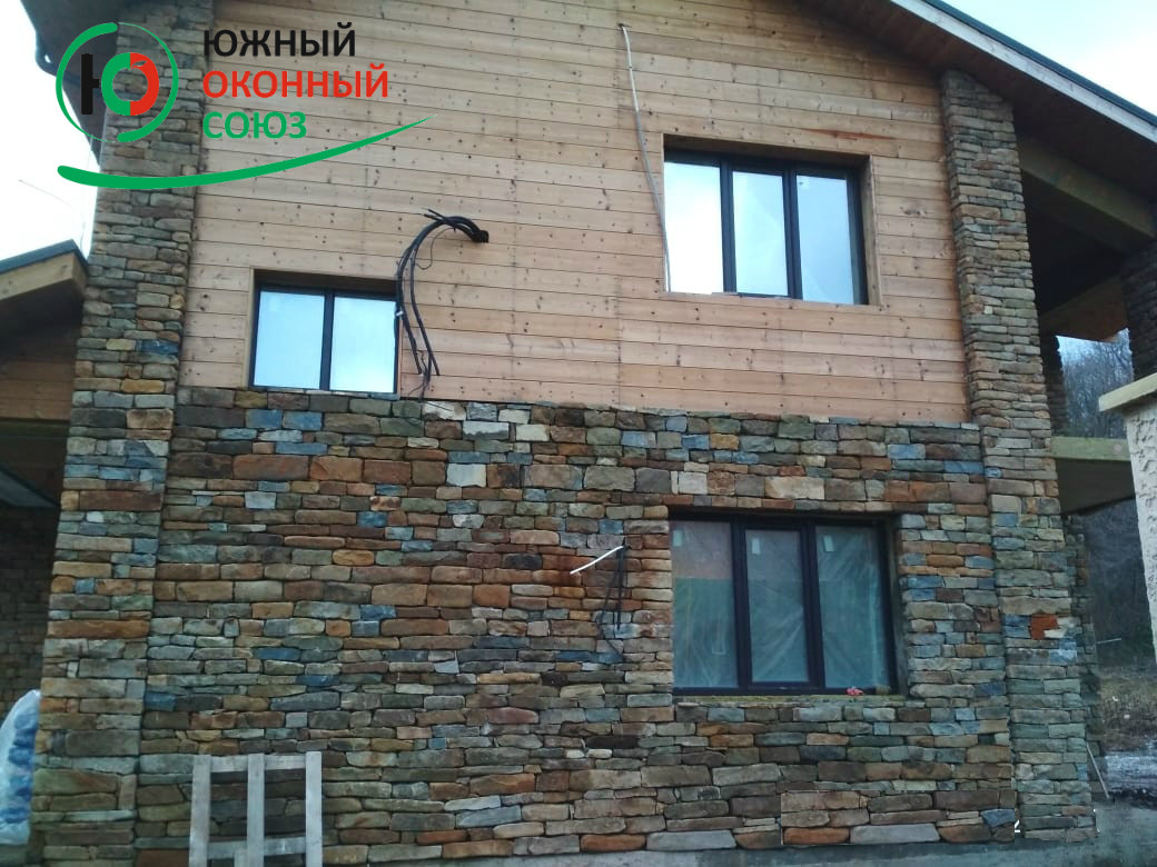 Остекление.