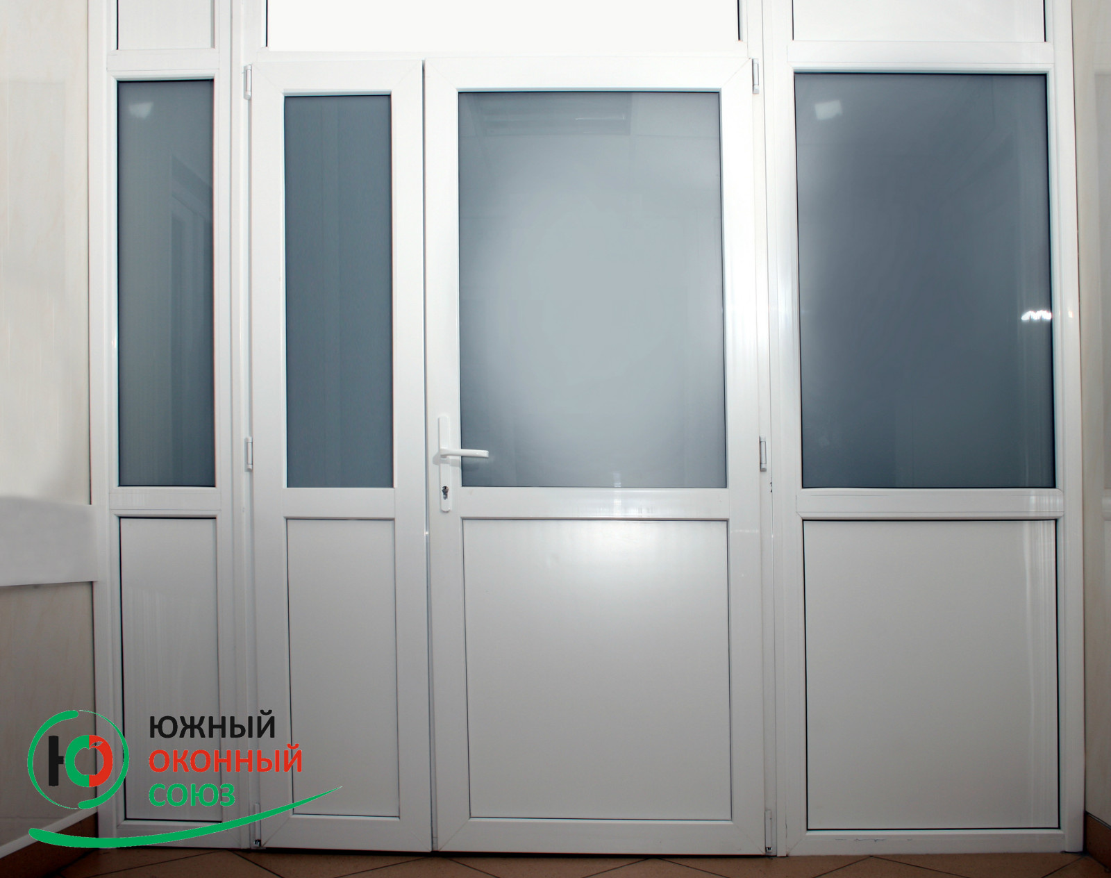 Остекление.