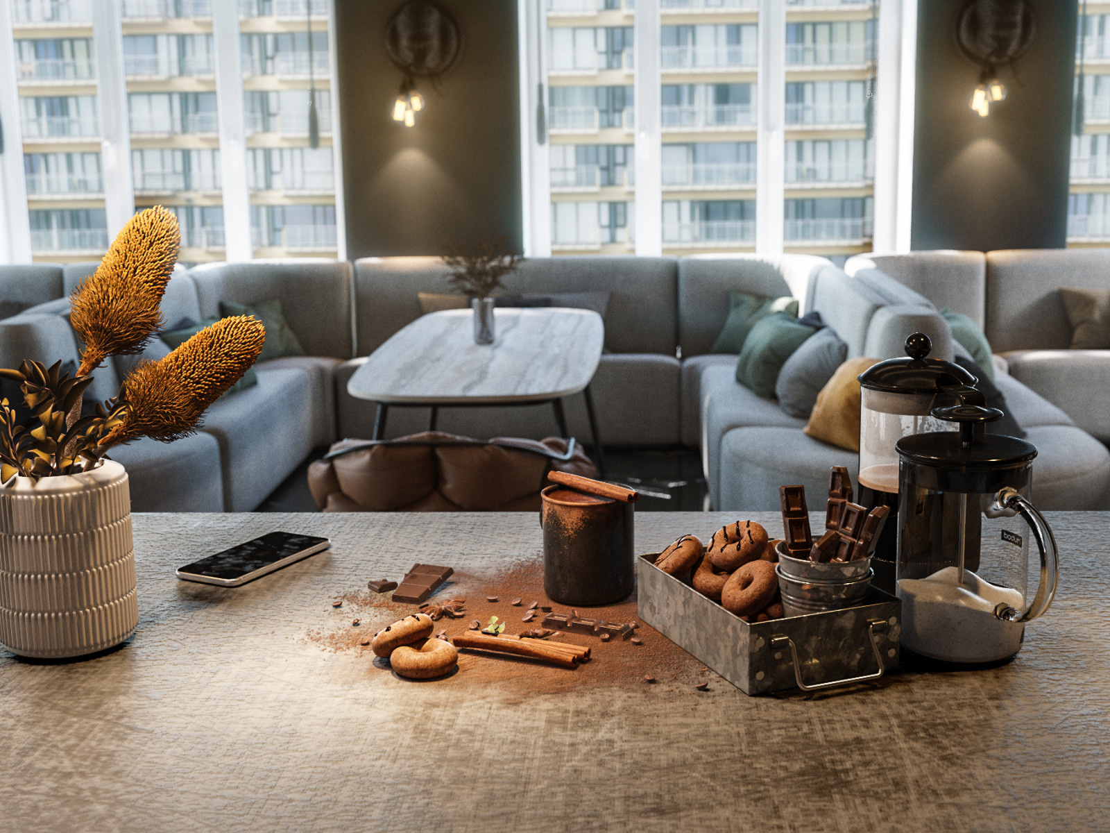 Городское кафе