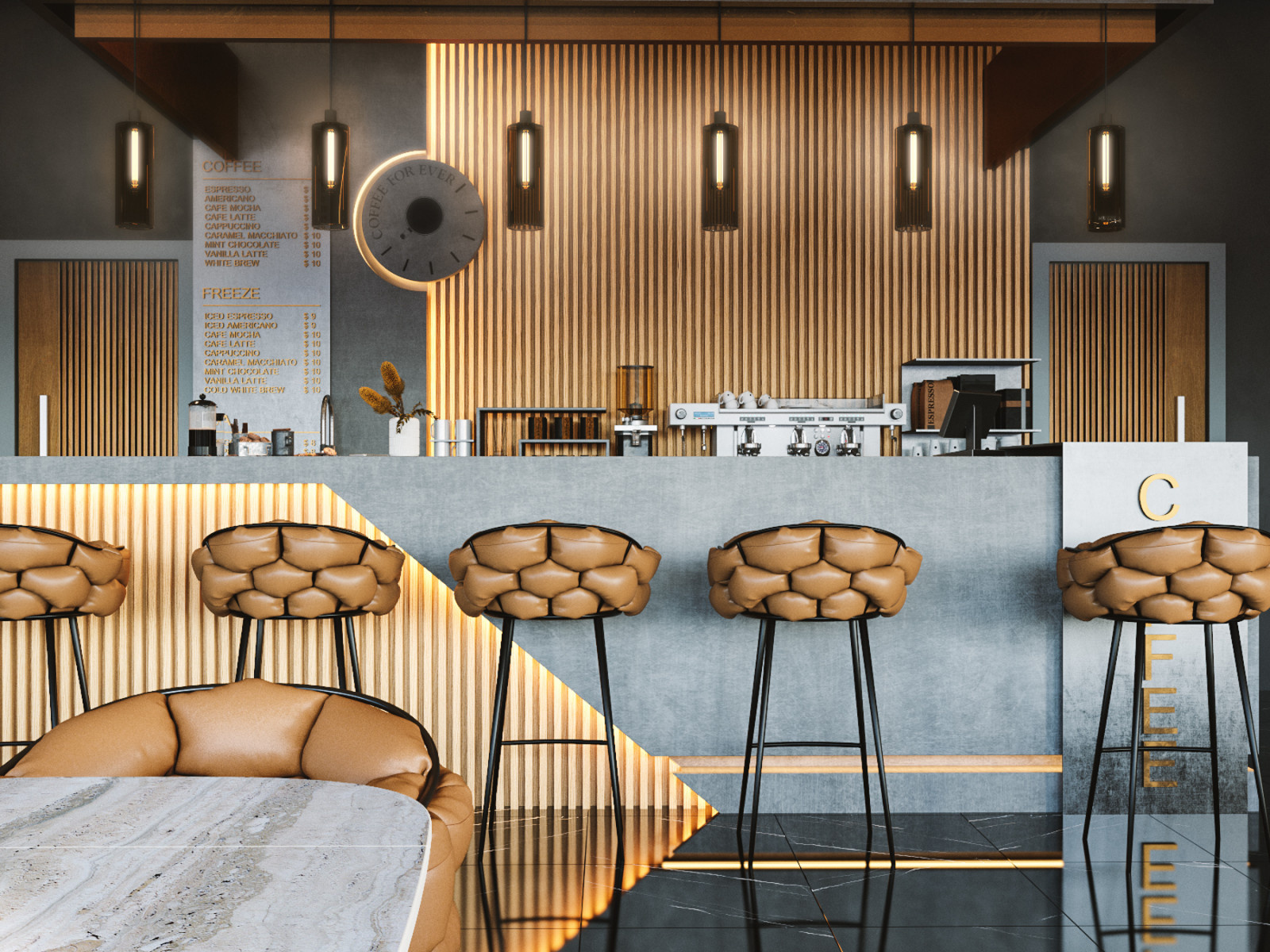 Обложка проекта: Городское кафе