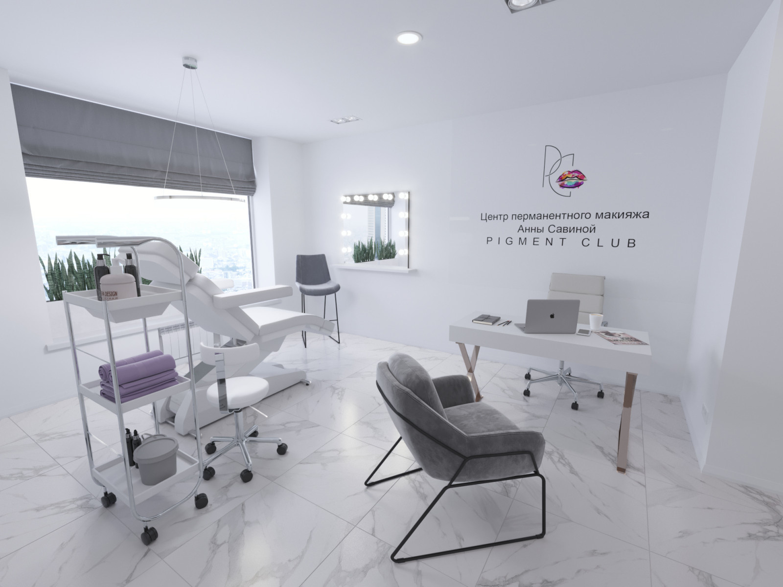 Обложка проекта: Салон перманентного макияжа