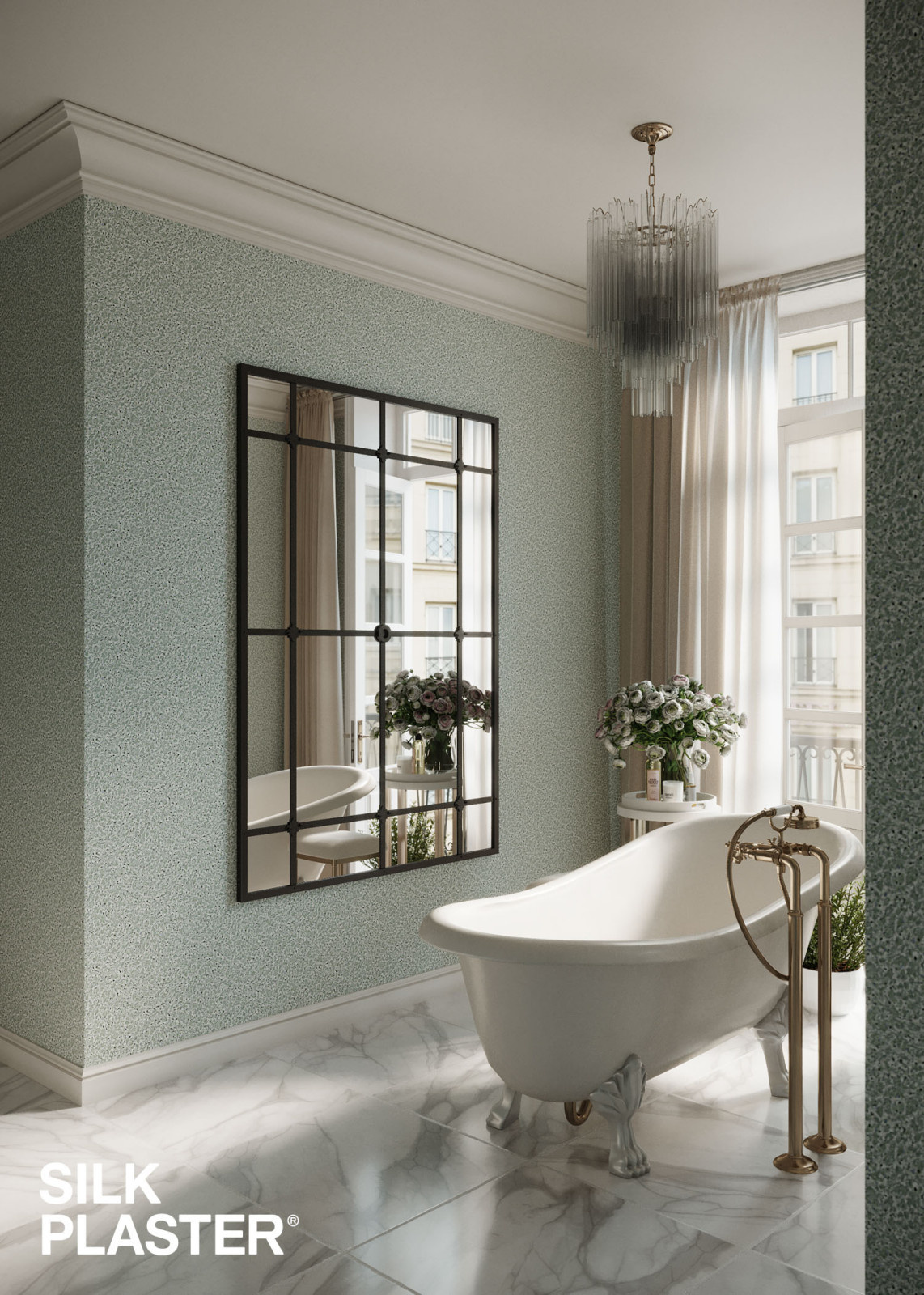 Жидкие обои (шелковая штукатурка) SILK PLASTER - Коллекция Вест