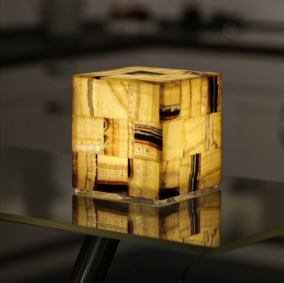 ONYX lamp | светильник из камня