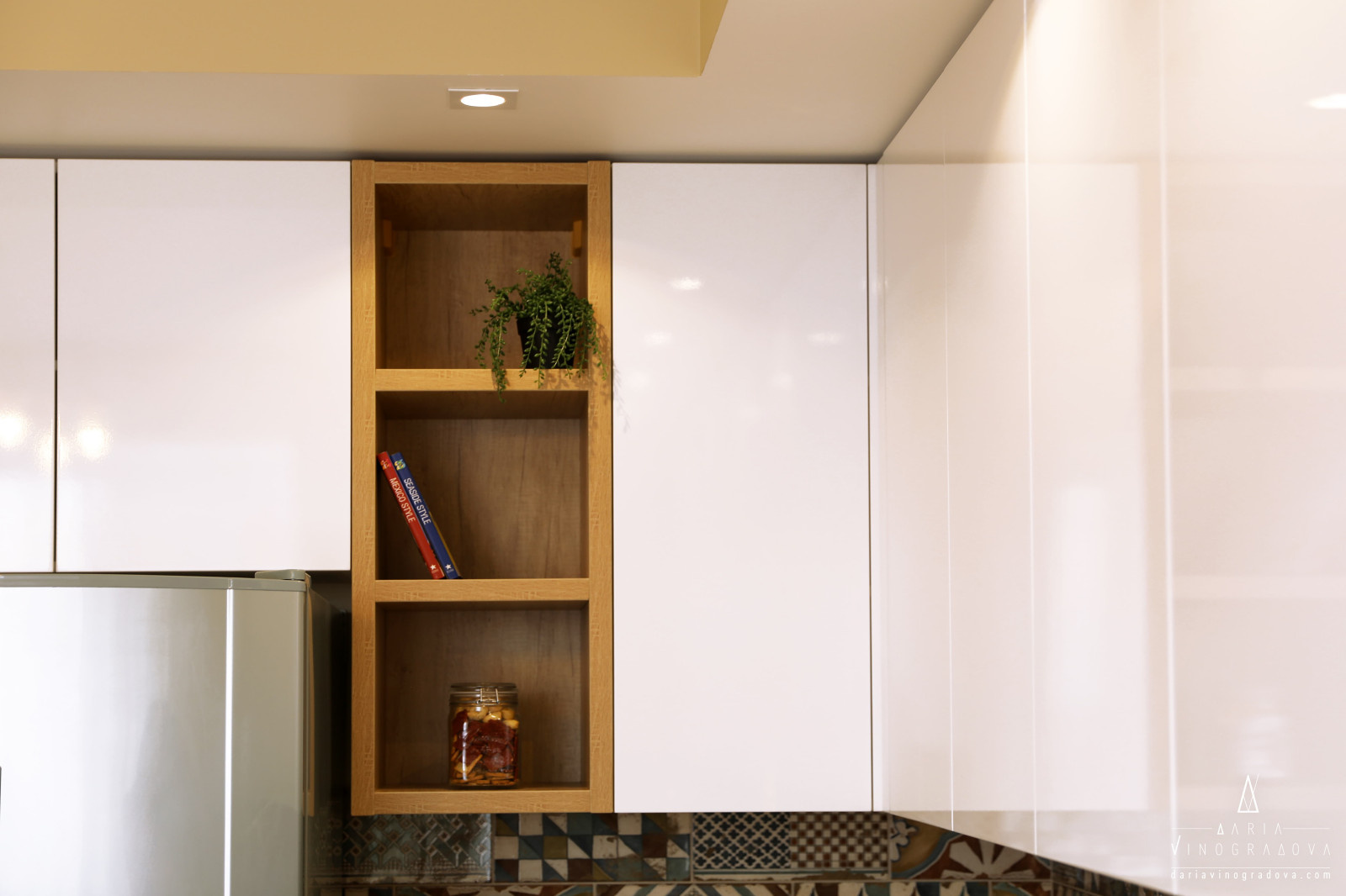 Квартира с бирюзовой спальней