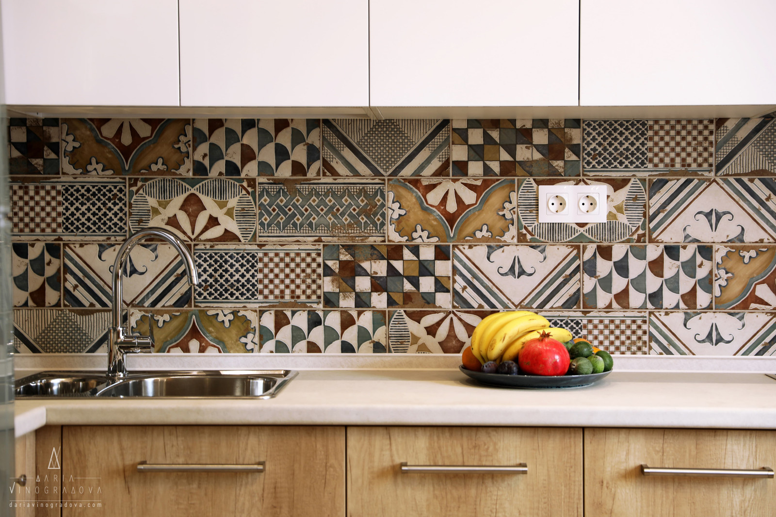 Квартира с бирюзовой спальней