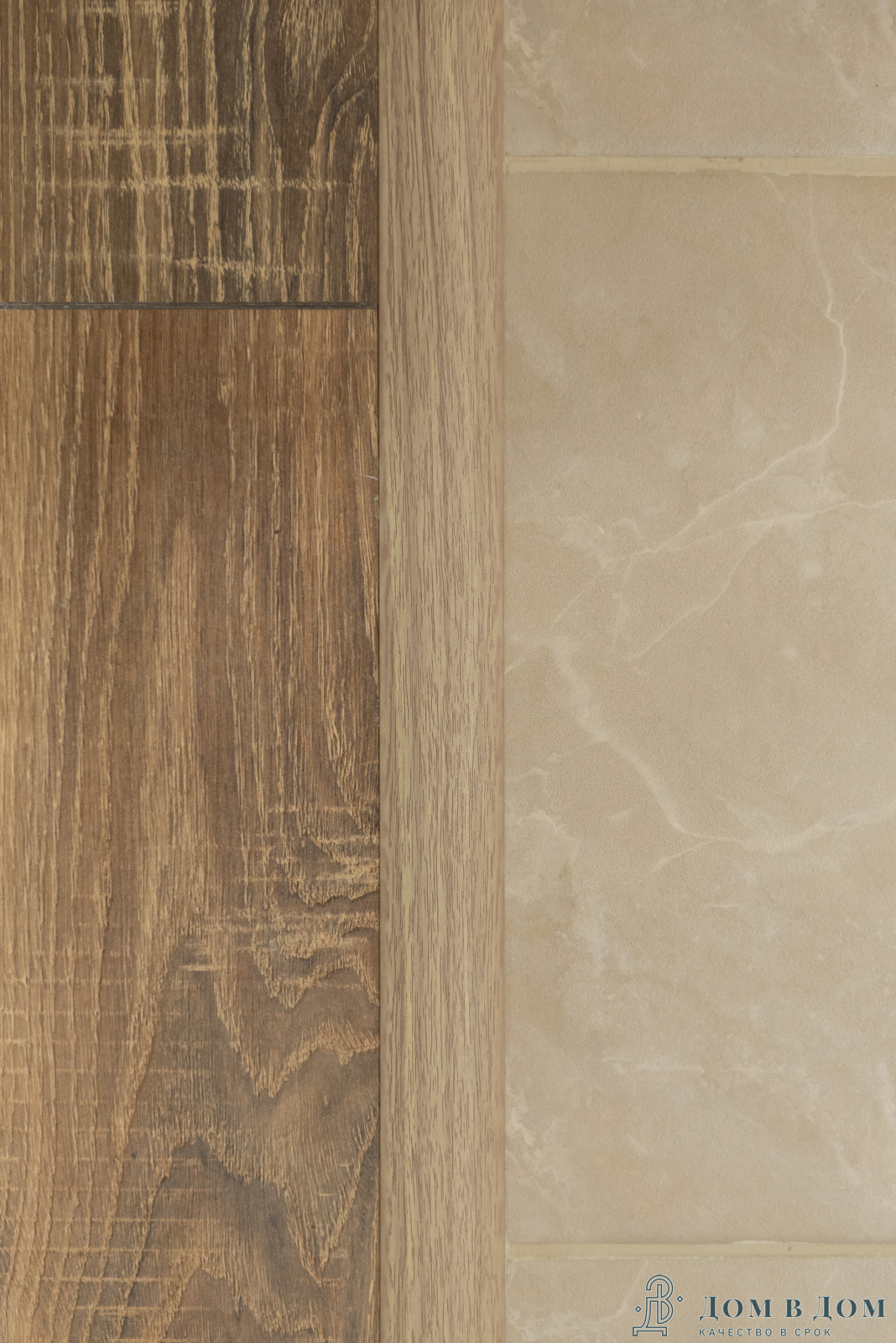 Реализованный проект в новостройке, пакет "стандарт работа с материалом"