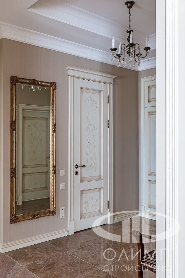 Окрашенные двери