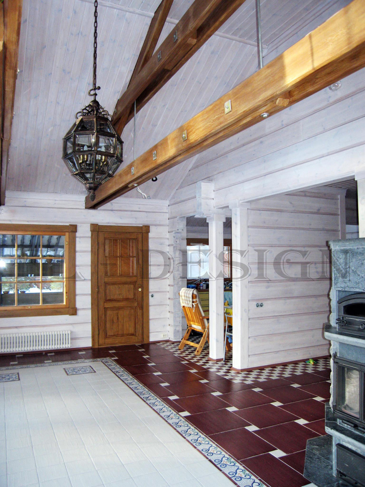 Частный деревянный дом. В соавторстве с Анастасией Гавриловой.