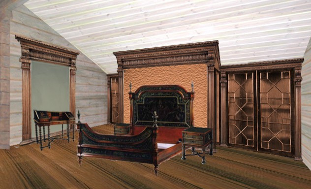 Частный деревянный дом. В соавторстве с Анастасией Гавриловой.