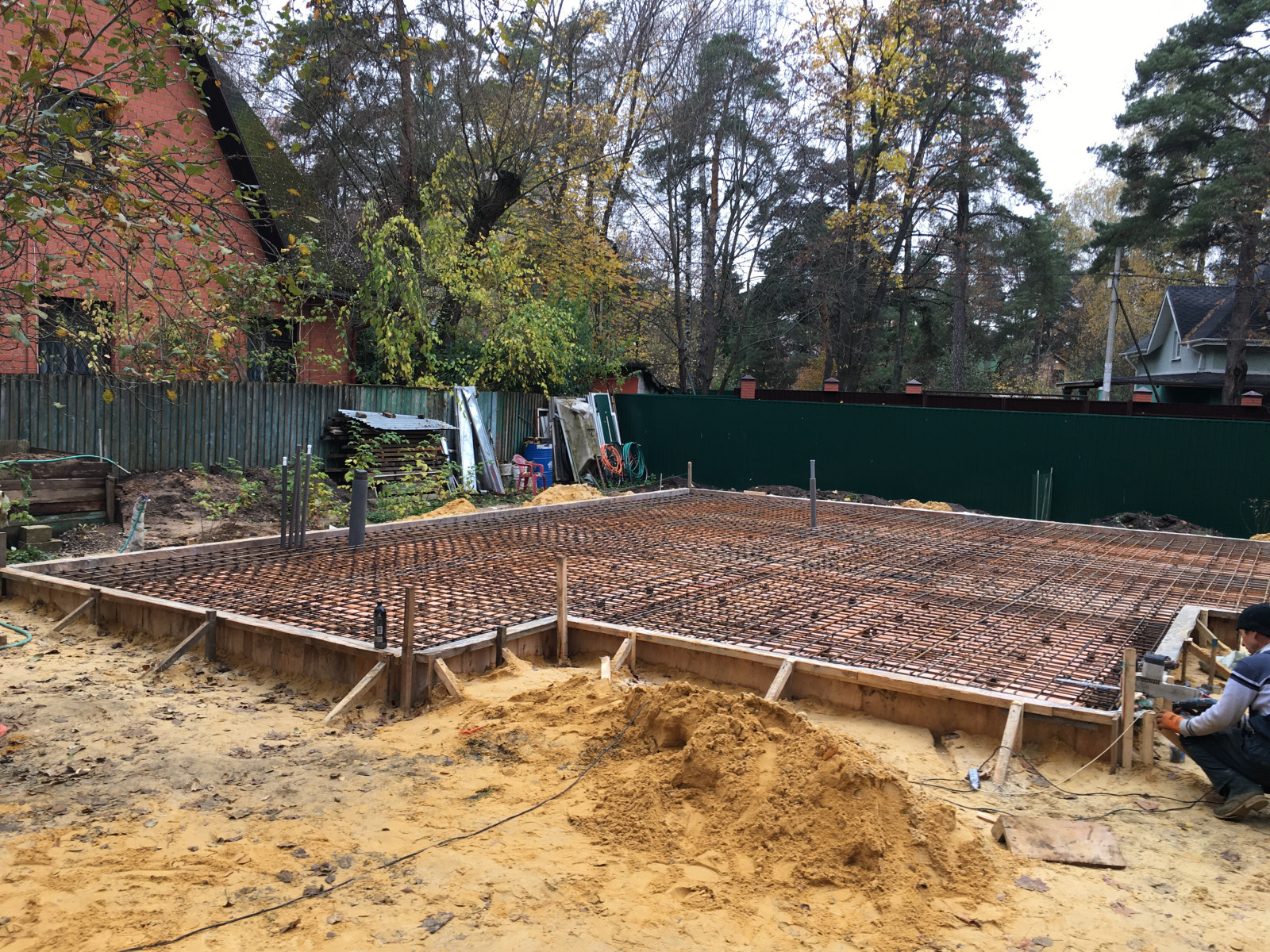 Плита+ ростверк