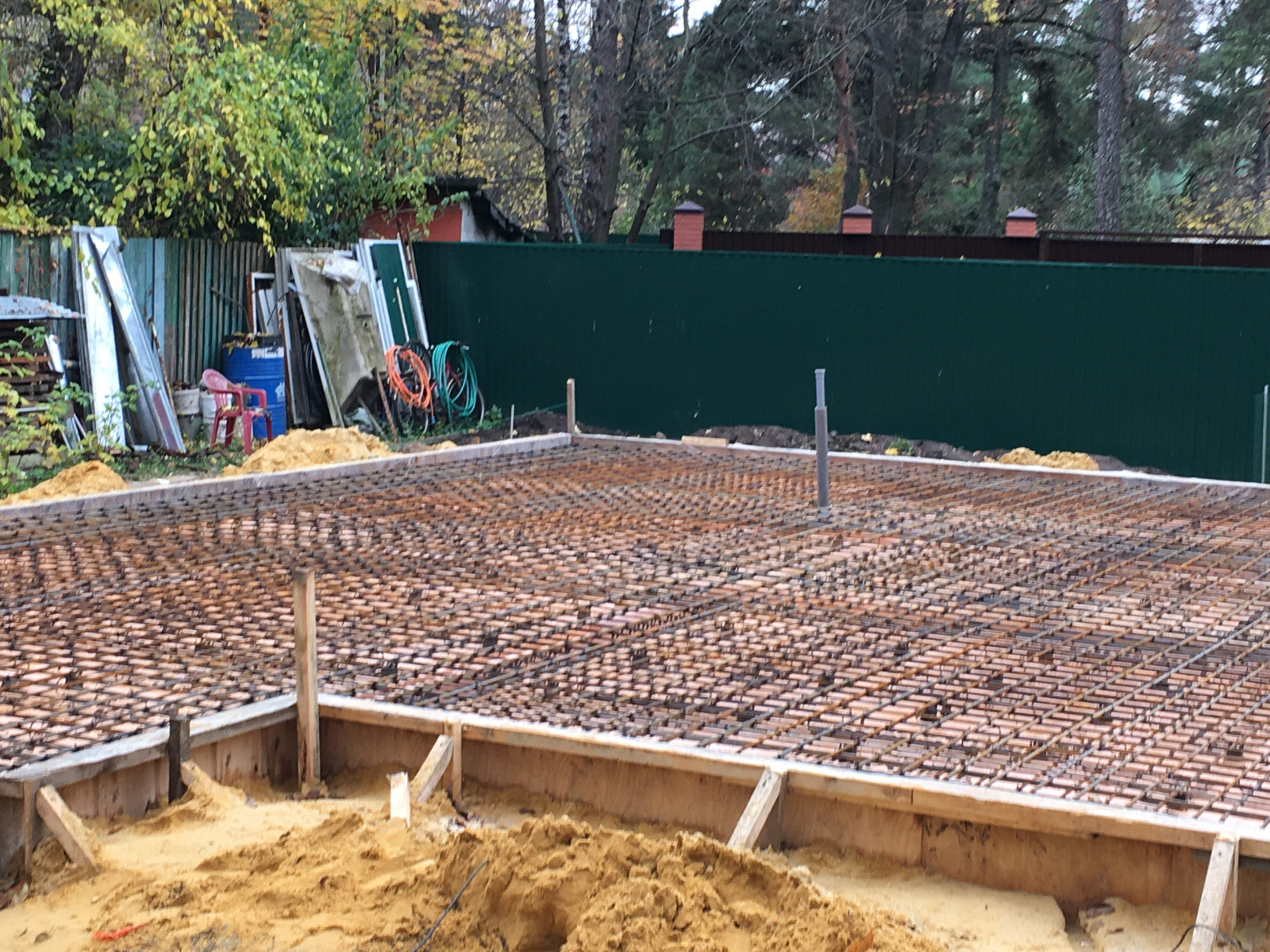 Плита+ ростверк