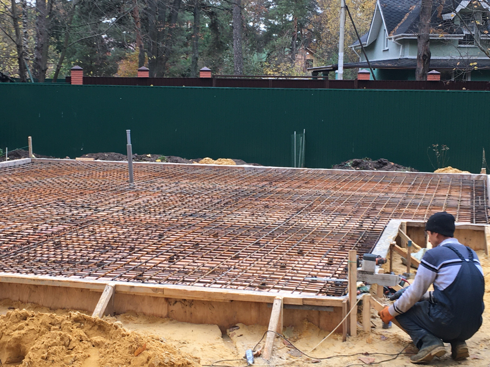 Плита+ ростверк