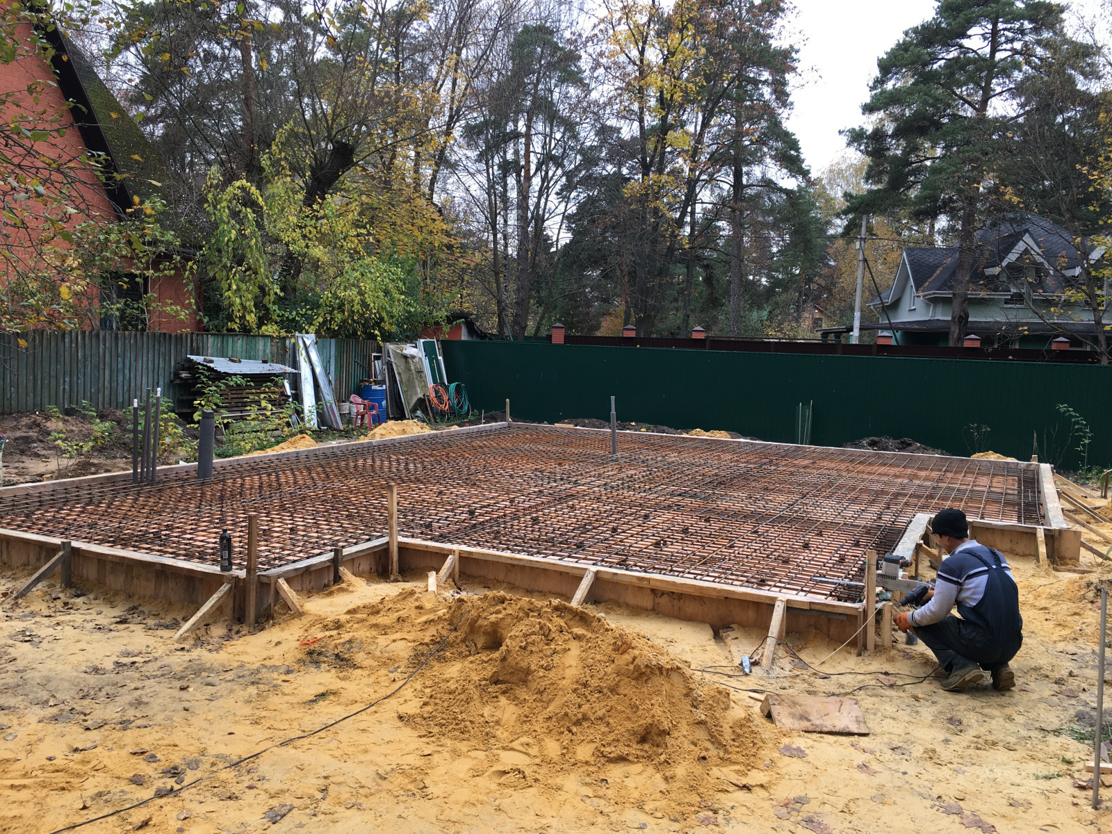 Плита+ ростверк